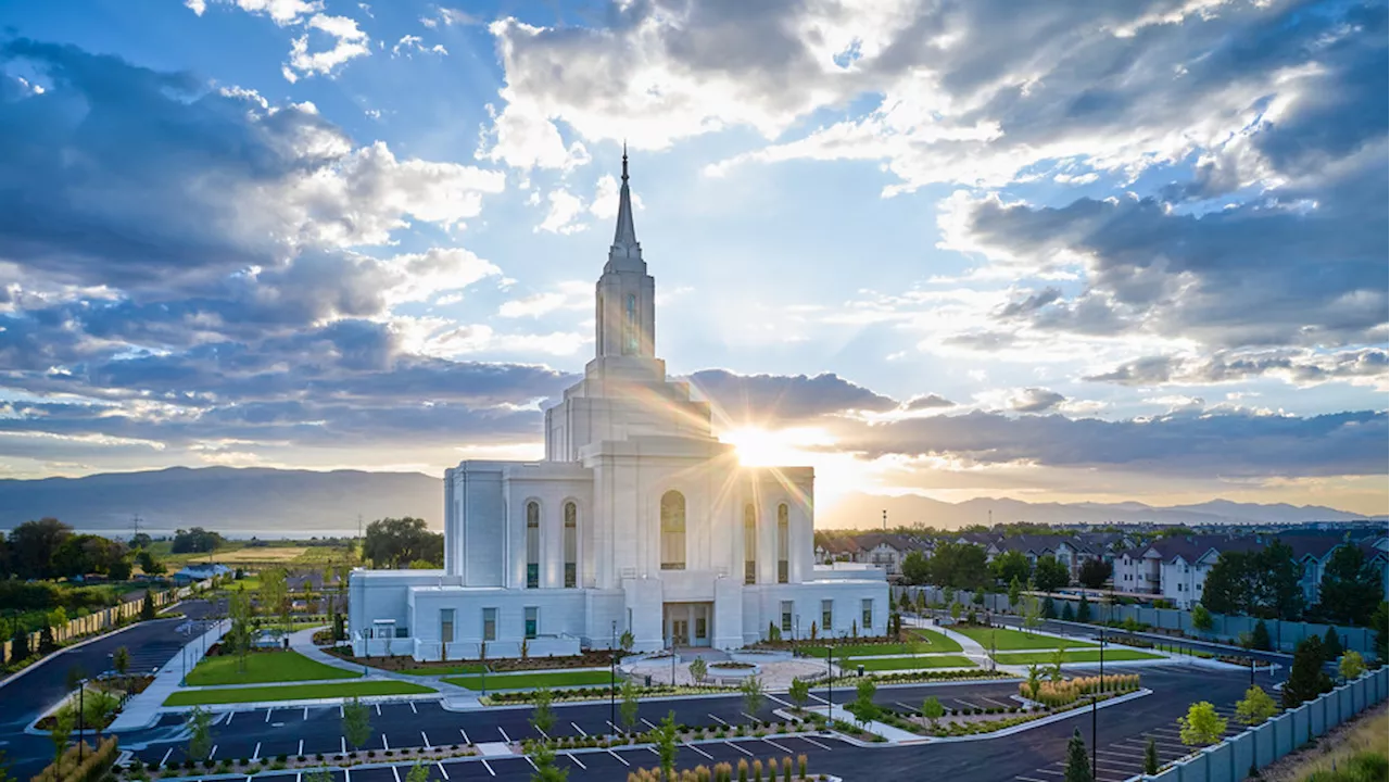 Orem Utah Temple opens for public tours this week