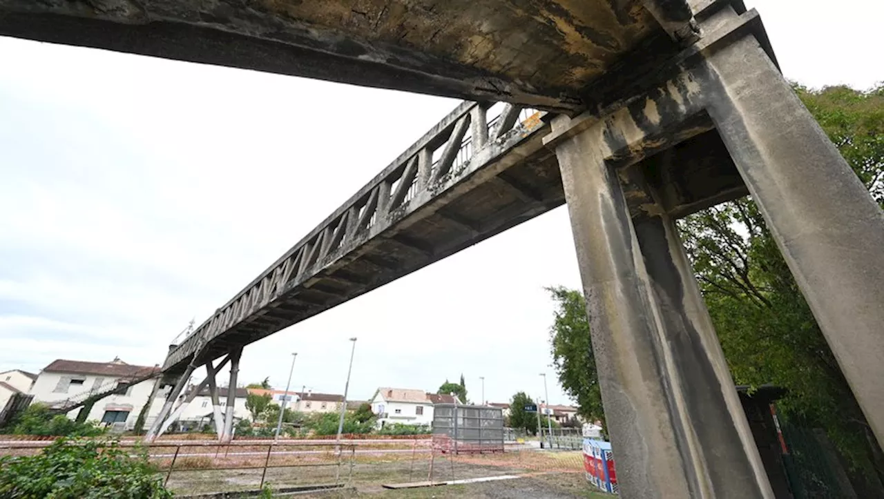 Albi: Un léger espoir de rénover la passerelle ferroviaire de la Madeleine, fermée depuis 2019