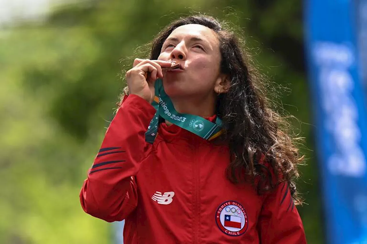 Juegos Panamericanos: Aranza Villalón, la ciclista chilena que ganó la medalla de bronce y le hizo un pedido al presidente