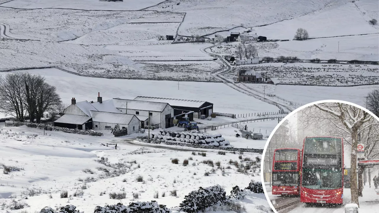 Exact date UK to be 'covered in snow' in 'polar blast' after Storm Babet