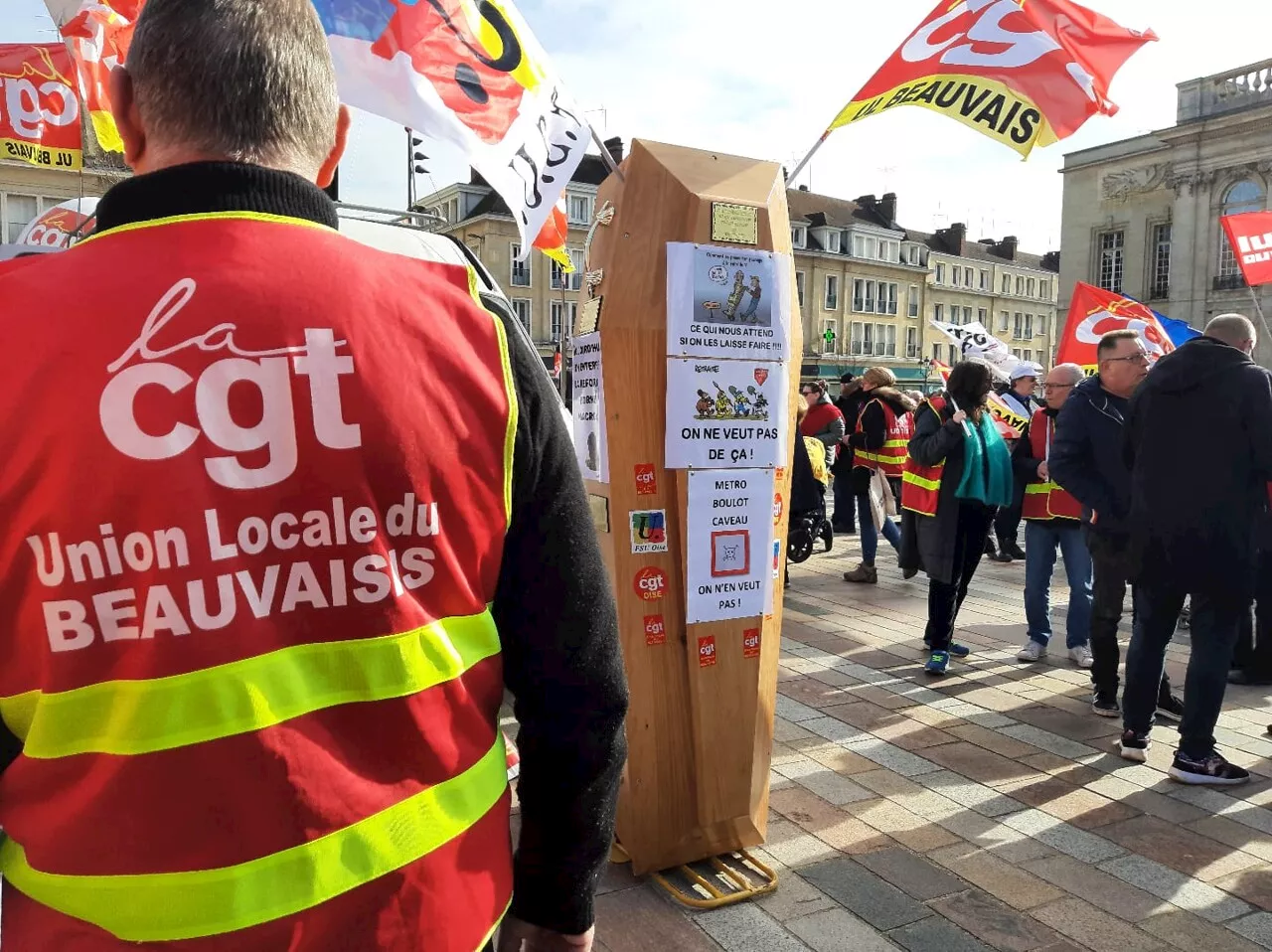 Une manifestation pour de meilleures pensions de retraite ce mardi 24 octobre à Beauvais