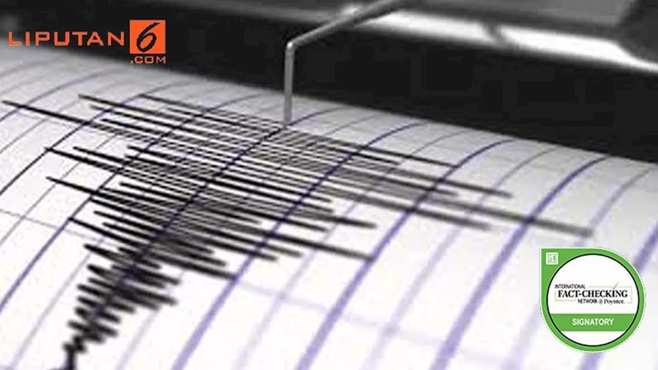 Stasiun Geofisika Manado Catat Ada 47 Gempa Bumi Getarkan Sulut dalam Sepekan