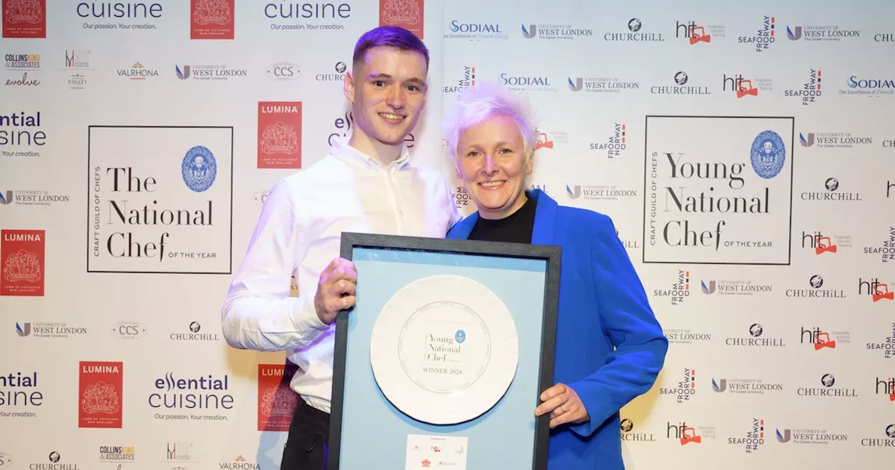 Young chef at Michelin-star restaurant fought 'dark time' to be named best