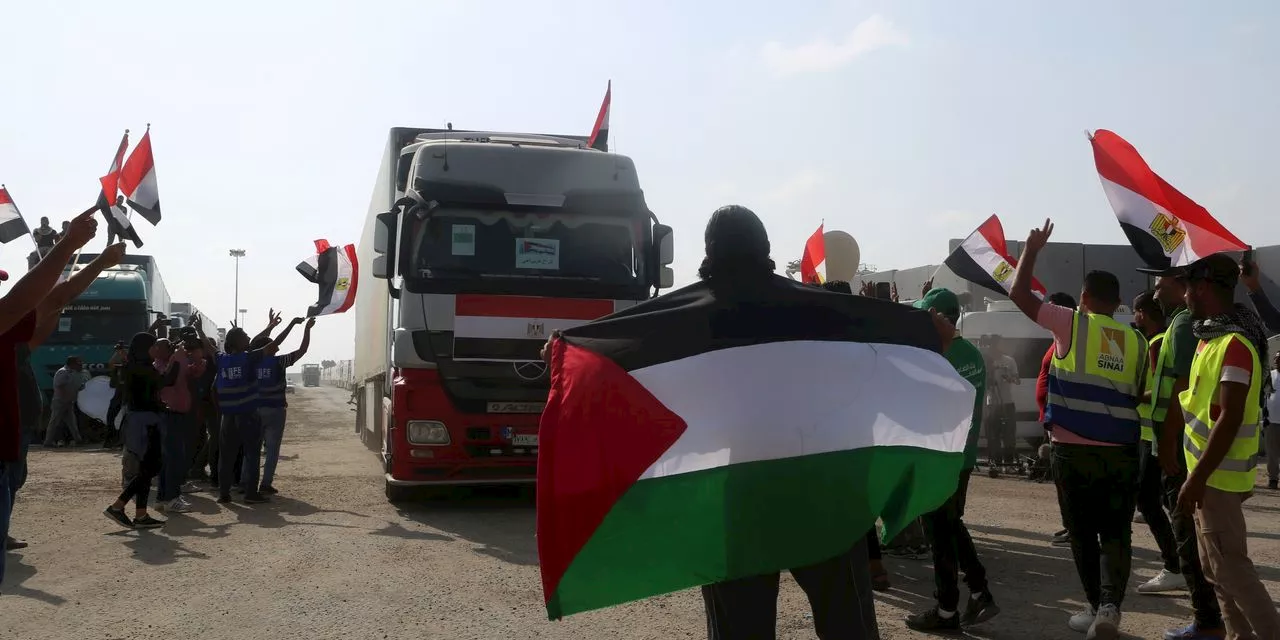 Gaza receives second aid convoy as Israel attacks Syria, occupied West Bank targets