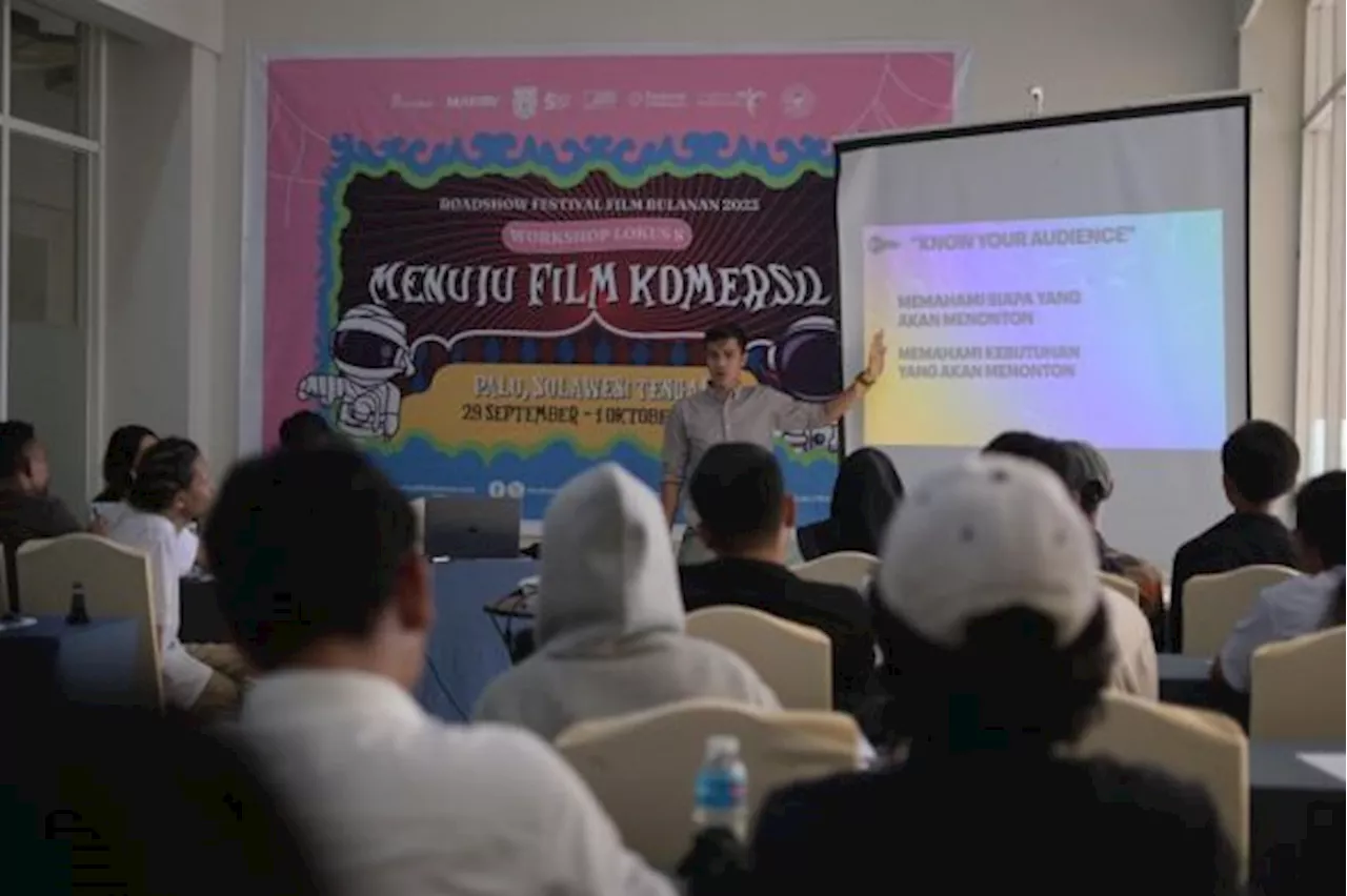 Sandiaga Uno Gelar Workshop Festival Film Bulanan di Palu