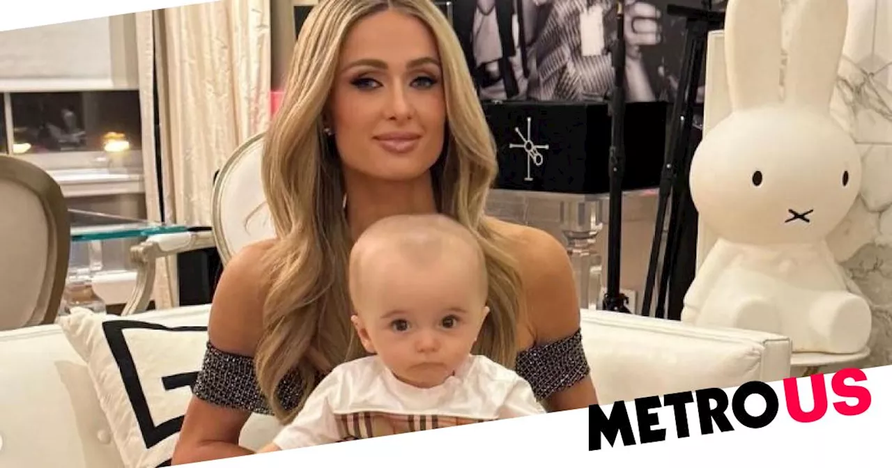 Paris Hilton blasts 'sick trolls' for comments on size of son's head