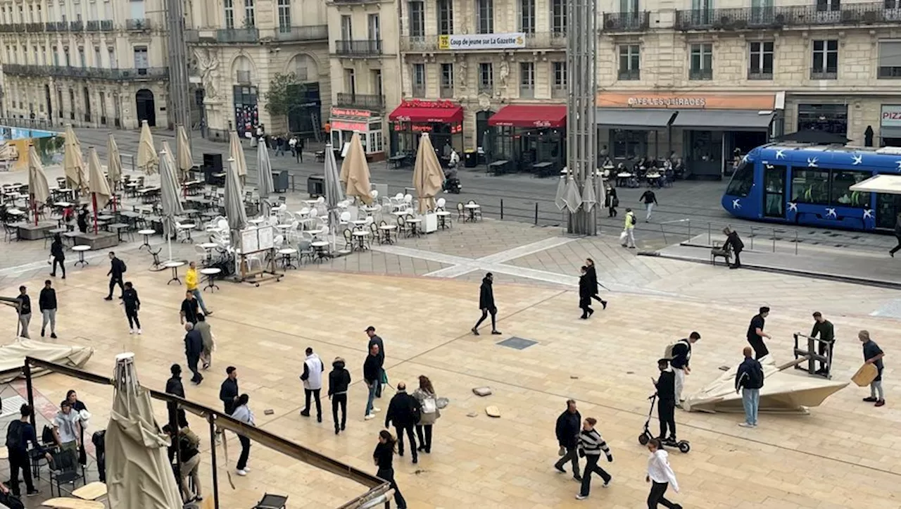 Vigilance jaune orage et crues : de fortes rafales de vent attendues à Montpellier