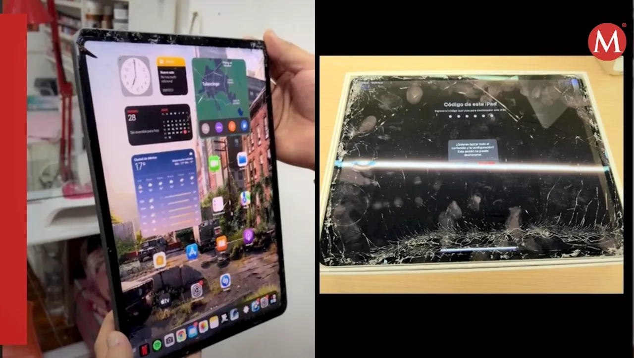 Hombre comparte video destrozando su iPad para que en Apple le dieran una nueva