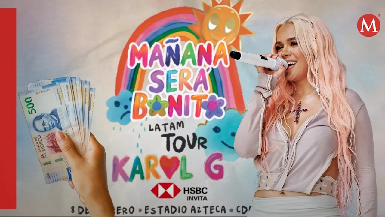 Karol G en Estadio Azteca; éstos son los PRECIOS para su concierto en CdMx