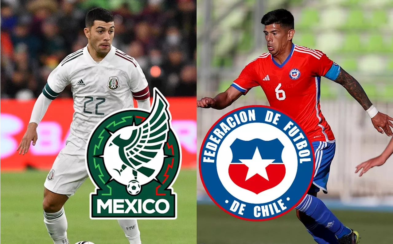 México Sub 23 vs Chile HOY: ¿Dónde VER partido de Panamericanos 2023 EN VIVO?