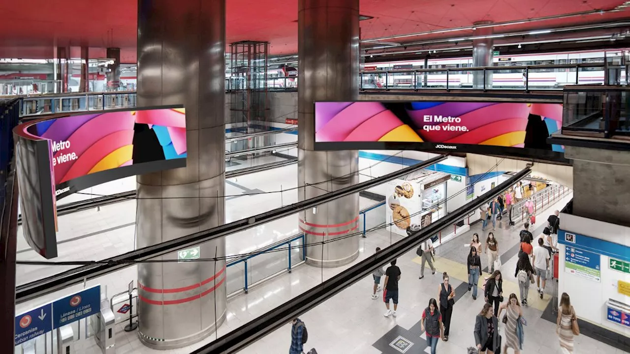 JCDecaux renueva y amplía su concesión con el Metro de Madrid por 10 años