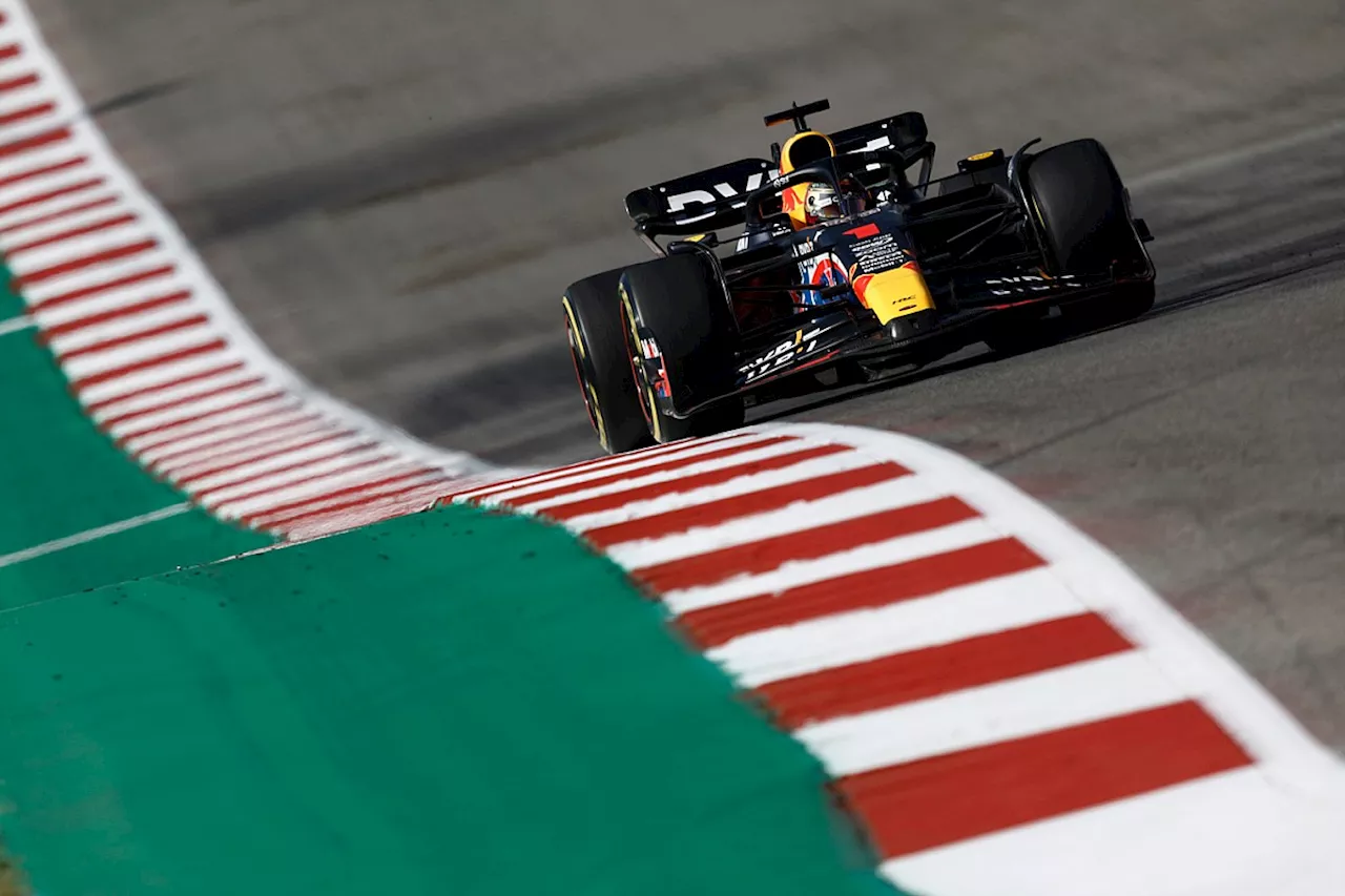 Verstappen: Bumpy Austin asphalt 'not at F1 level'
