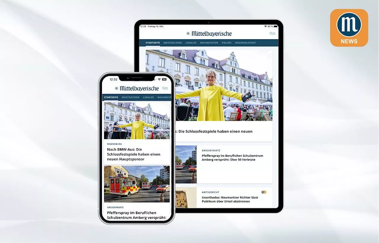 „Mittelbayerische News“: Die Neue Nachrichten-App für die Region