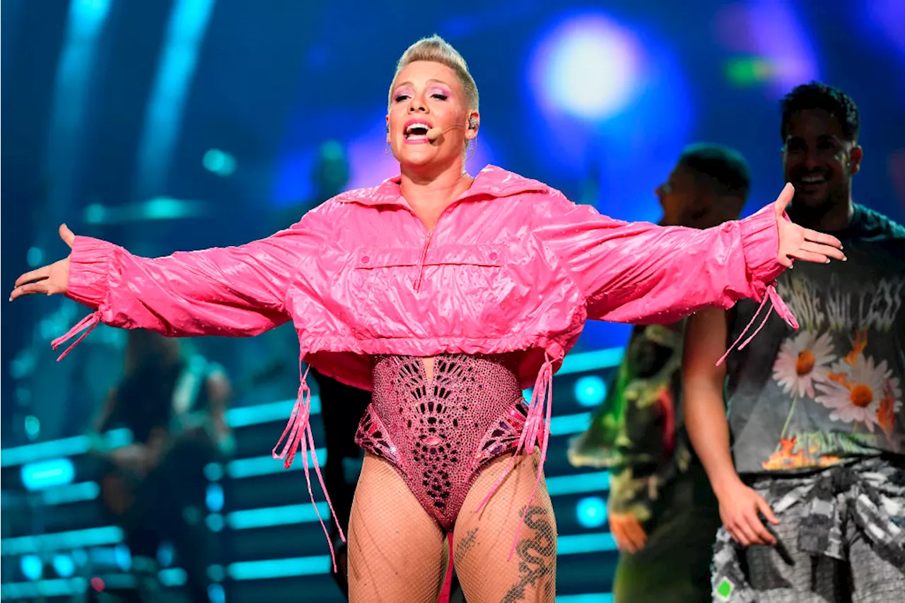 Pink shares she nearly died after overdose at age 16