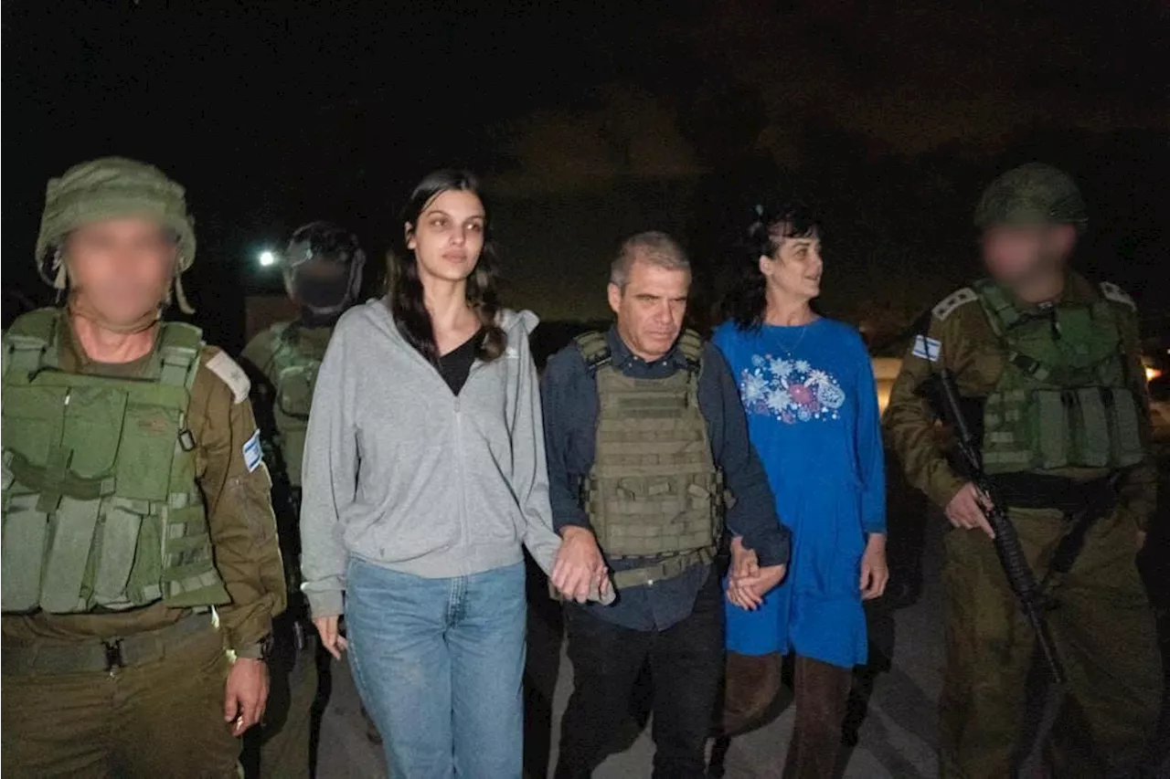 Family of Americans released by Hamas says they can't celebrate until all hostages are released