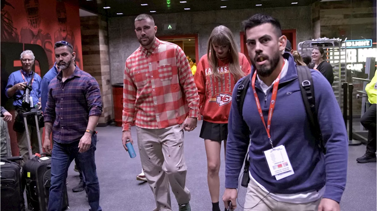 Travis Kelce's new level of play with Taylor Swift in the house