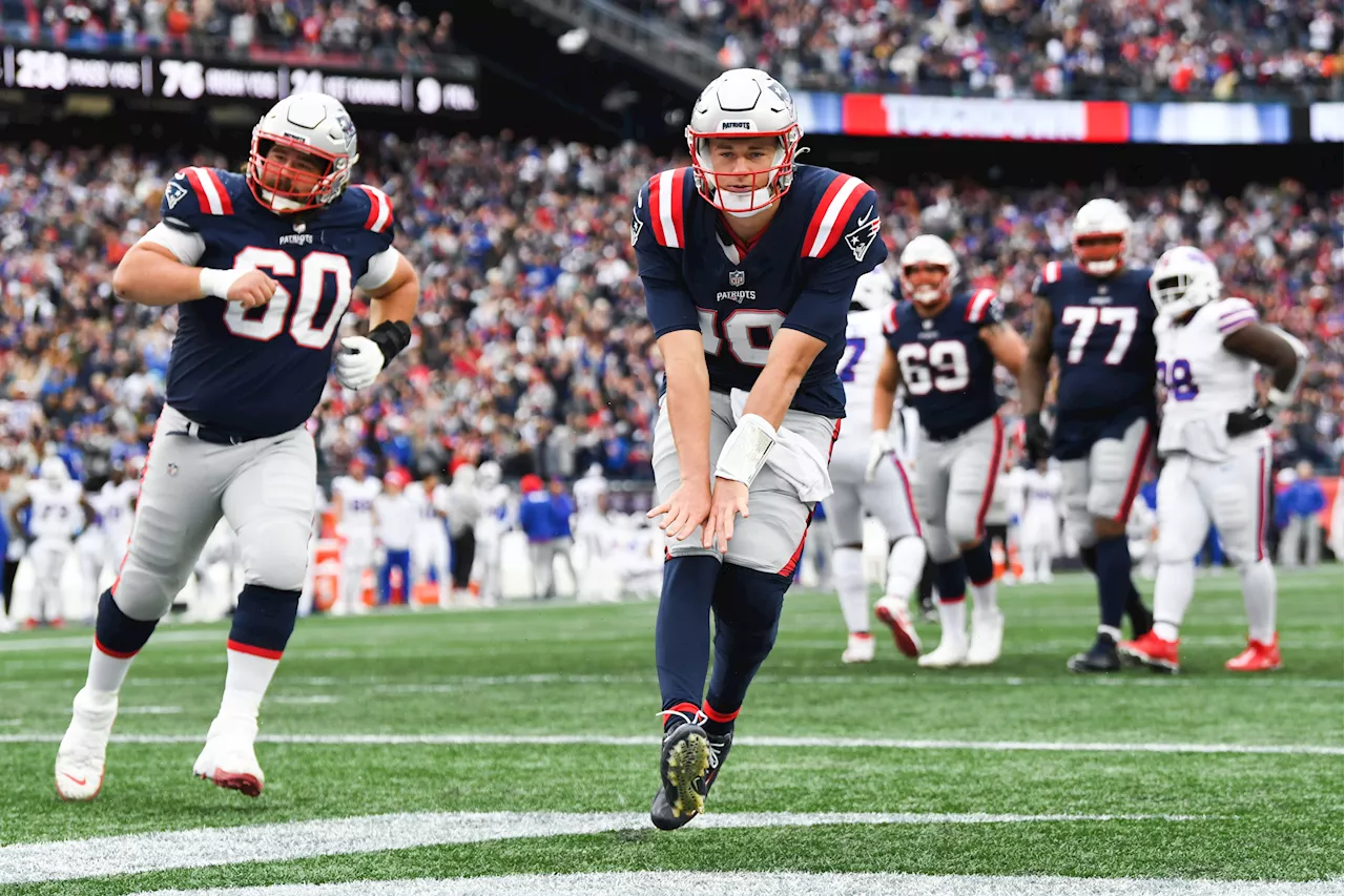 Patriots' Mac Jones Roasted for His Griddy TD Celebration in Win Over Bills