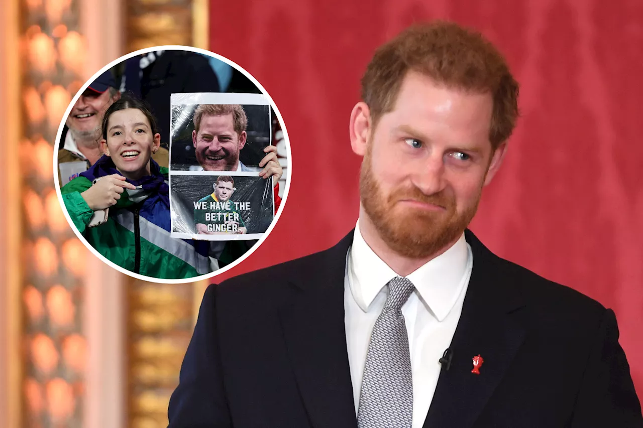 Prince Harry Mocked by Sports Fans: 'We Have the Better Ginger'