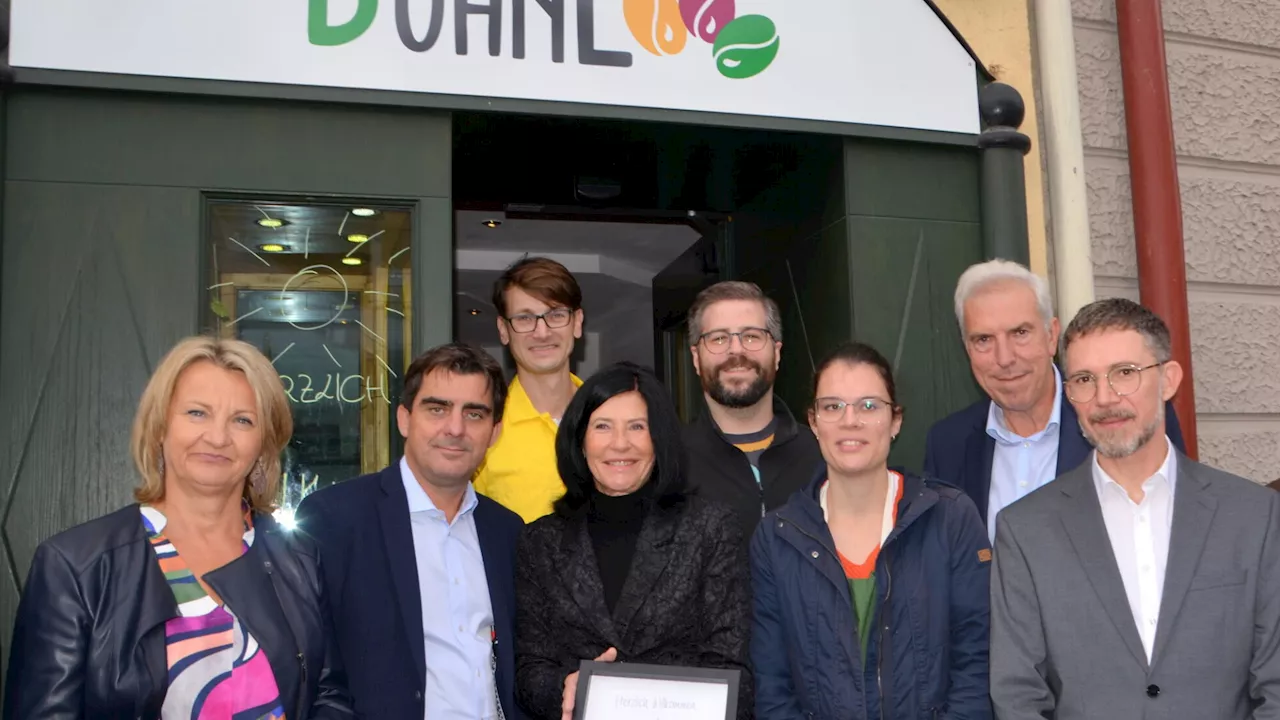 Café Bunte Bohne und Verkaufsladen in Korneuburg feierlich eröffnet