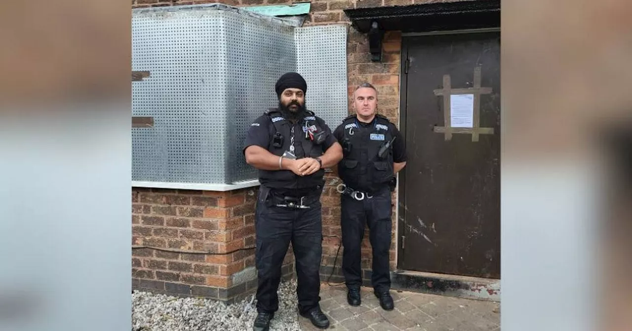 House boarded up by police after neighbours 'abused'