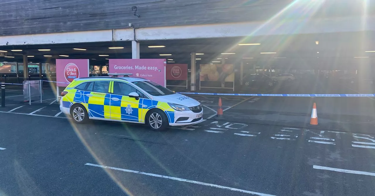 Police update after man found unconscious in Tesco car park