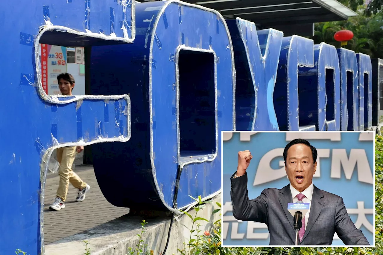 China government launches tax probes into Apple iPhone maker Foxconn