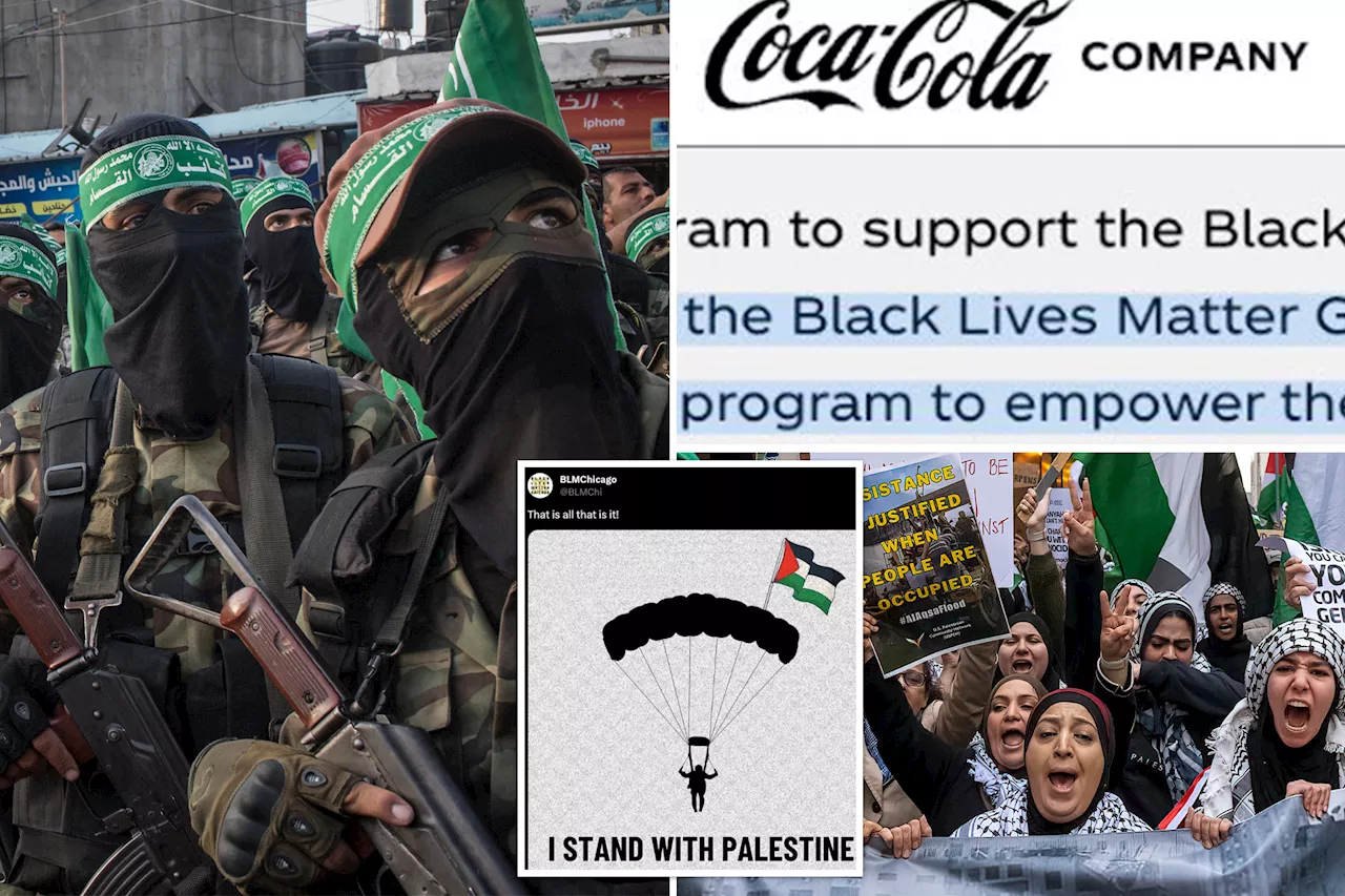 Coca-Cola has quietly scrubbed references to Hamas-supporting BLM from its website