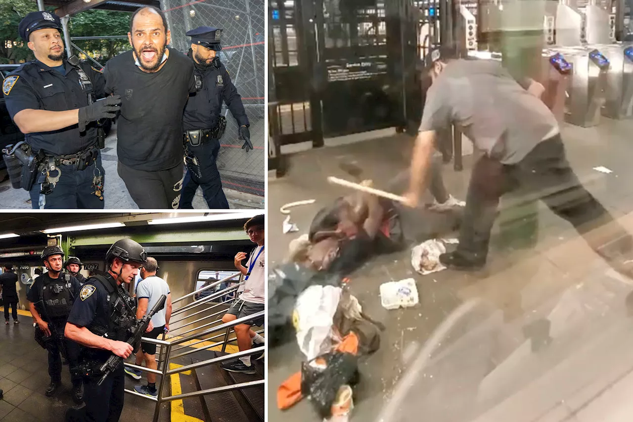 Felony assaults jumped nearly 22% in NYC subway system last month: MTA data