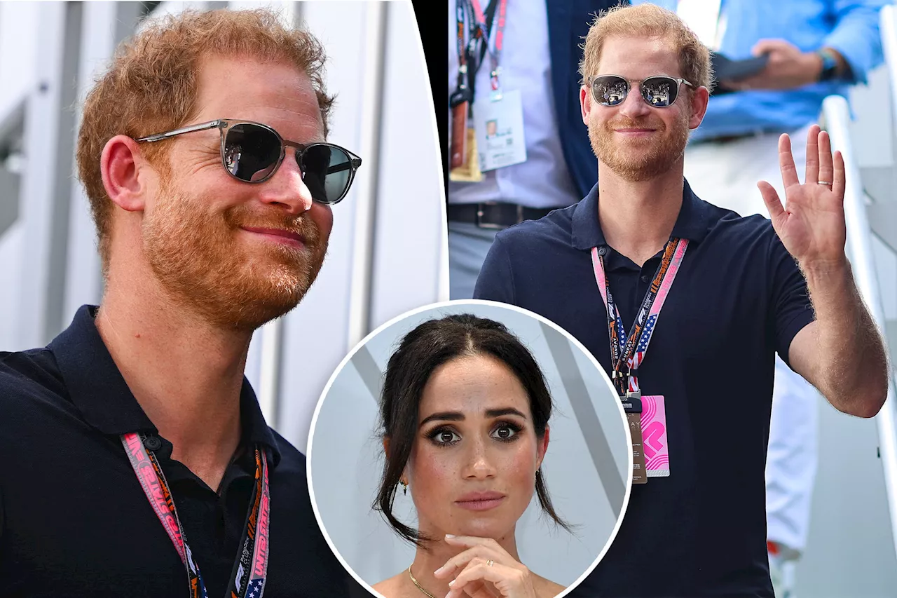 Prince Harry attends F1 Grand Prix in Texas without Meghan Markle