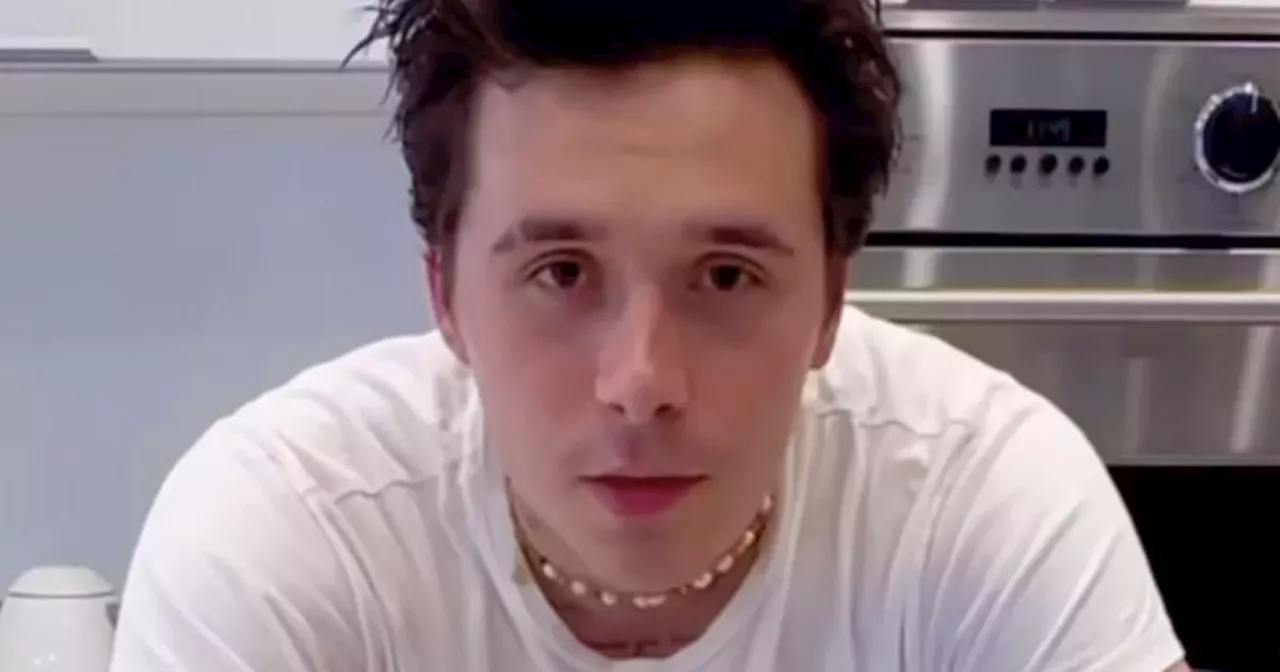 Brooklyn Beckham defends his cooking videos as he's 'used to the hate'