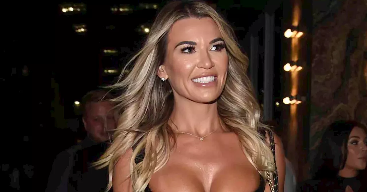 Christine McGuinness ‘cosies up to footballer’ on night out in Manchester