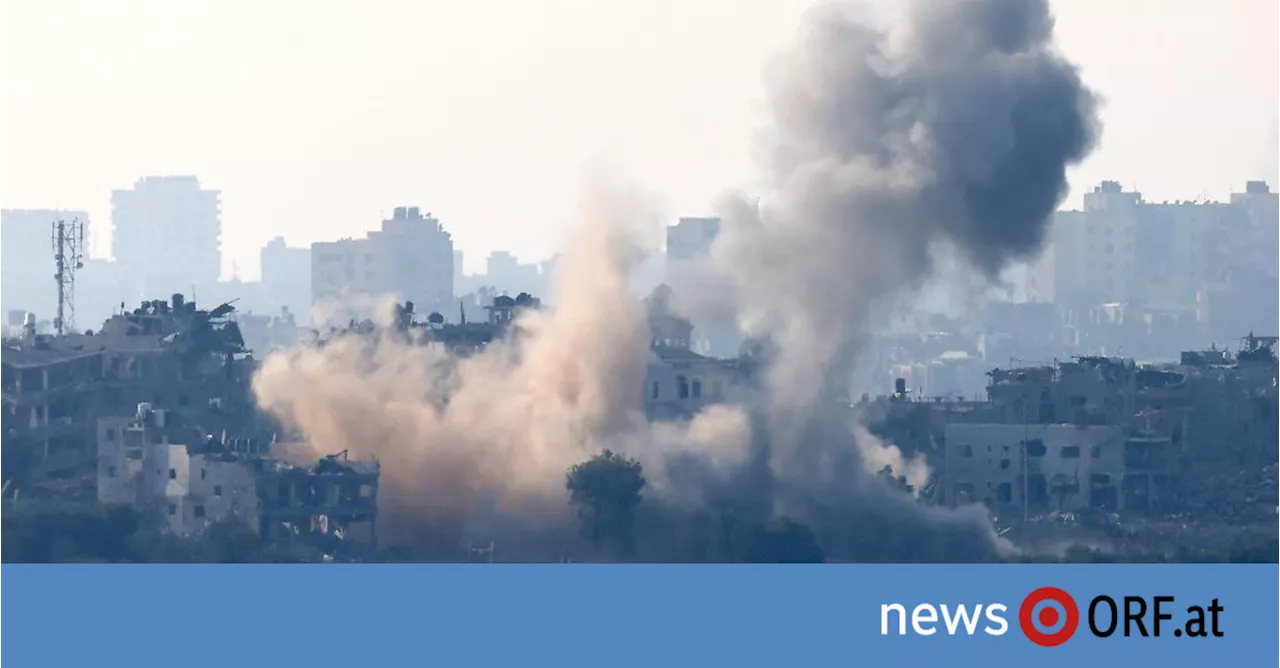 Gazastreifen: Israel bombardierte Hunderte Hamas-Ziele