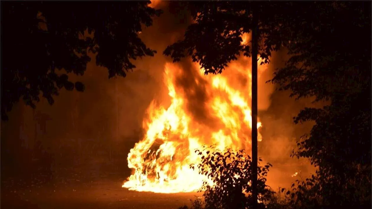 Des voitures en feu la nuit dernière dans les quartiers nord de Nantes