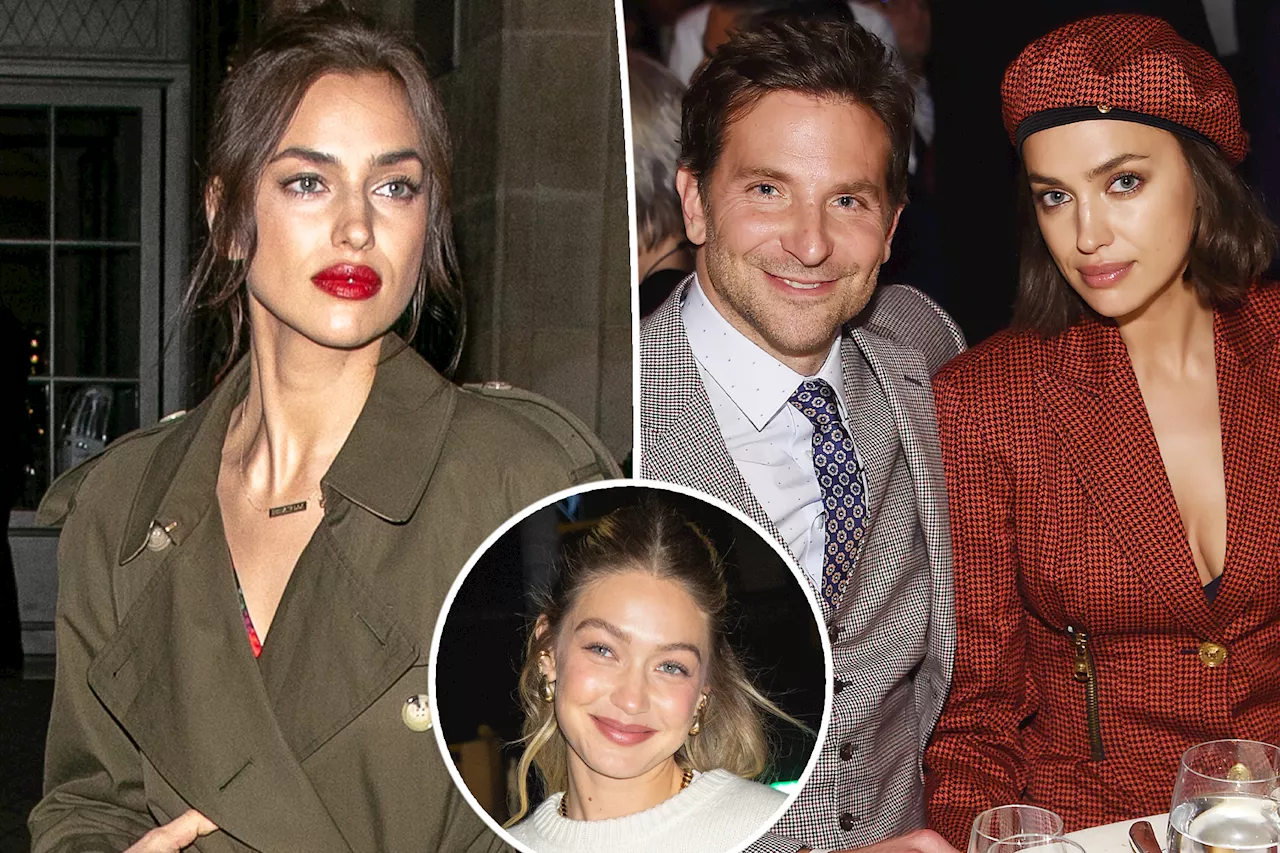 Irina Shayk is not happy about Bradley Cooper's relationship with Gigi Hadid