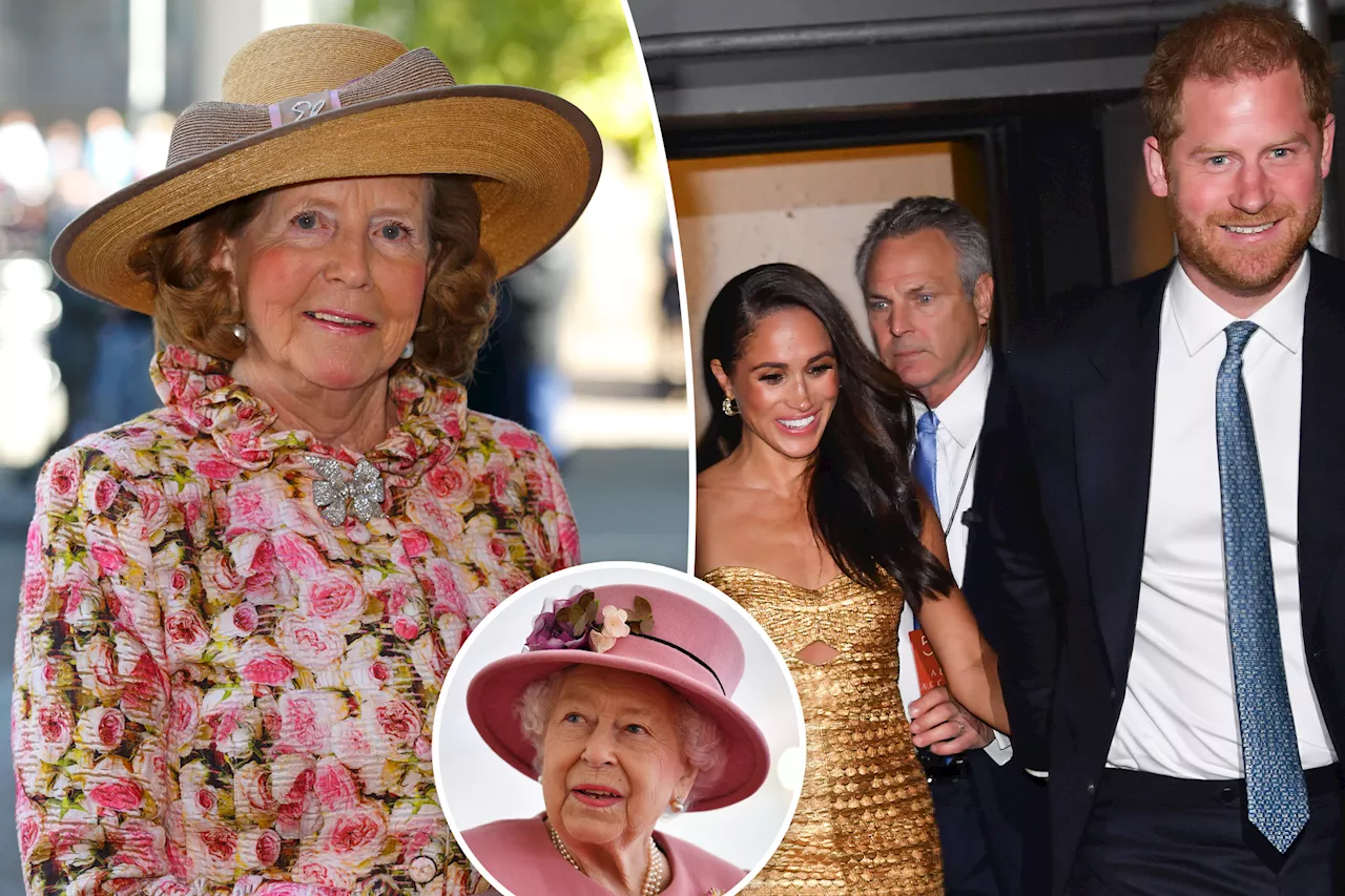 Queen Elizabeth's childhood friend slams Meghan Markle, feels 'very sorry' for Prince Harry