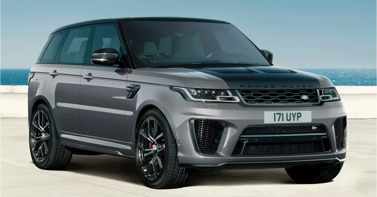 2021 Range Rover Sport SVR Carbon Edition, HSE Dynamic Black, HSE Silver