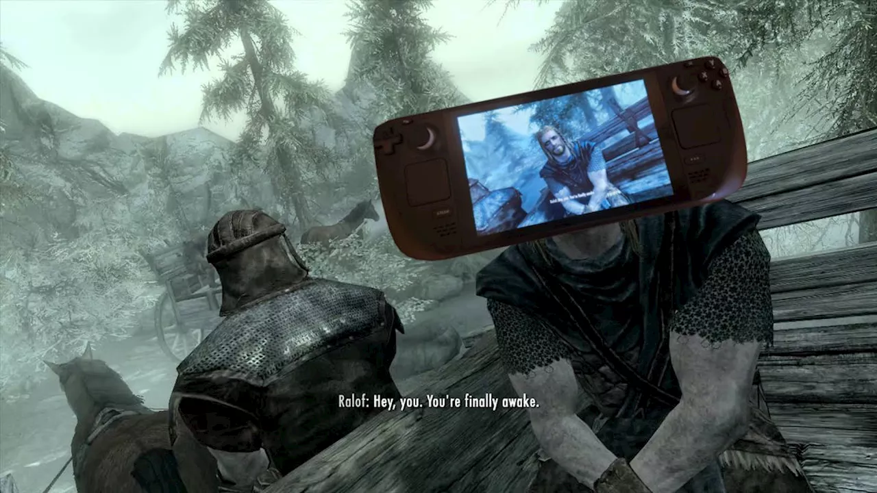 Even without a single mod, Skyrim has hooked me again in 2023 thanks to my Steam Deck