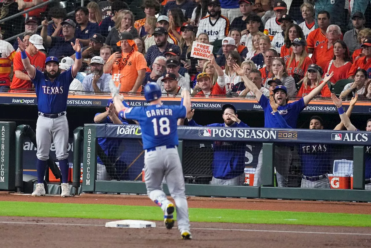 Rangers extend streak of road team winning every game, force Game 7 in ALCS