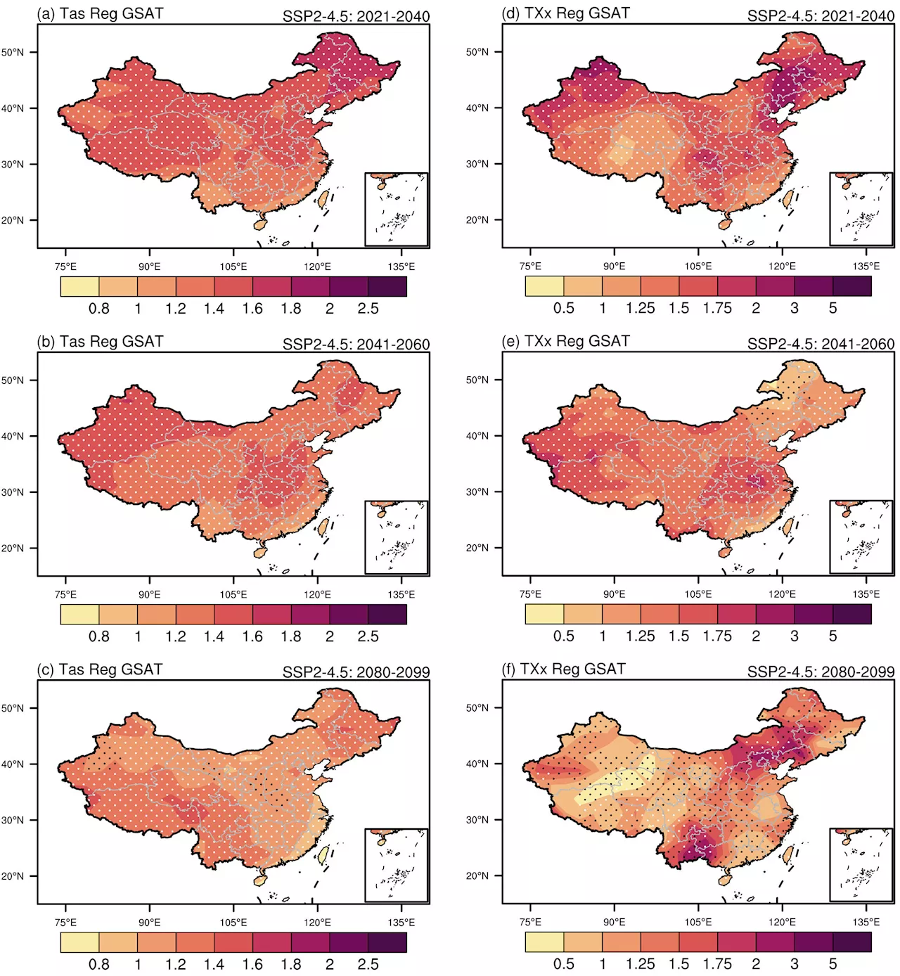 Researchers correct overestimation by 'hot model' climate projections on warming in China