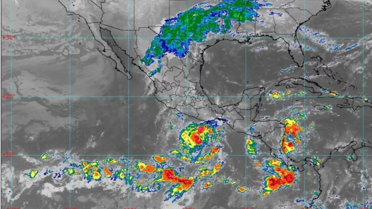 'Norma' provocará lluvias en tres estados; tormenta 'Otis' se acerca a Oaxaca y Guerrero