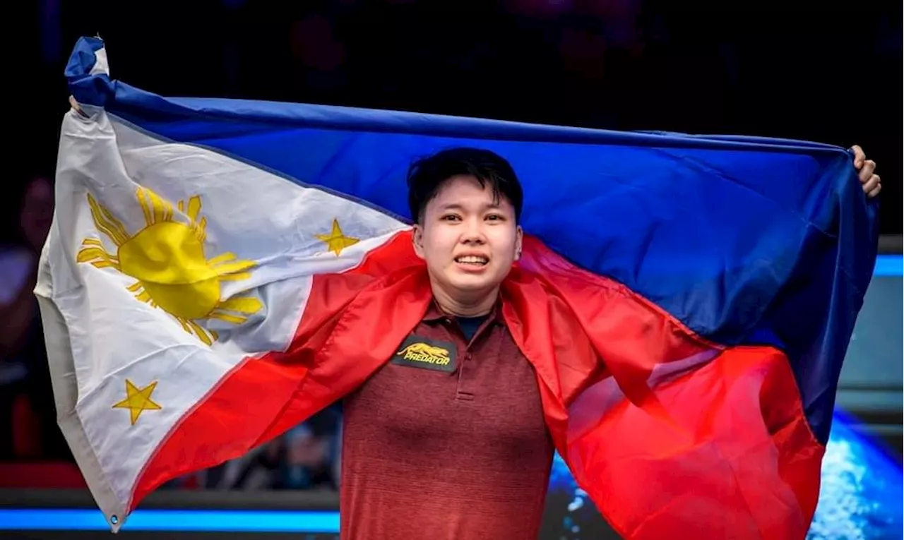 Chezka Centeno downs Chinese to capture world 10-ball crown