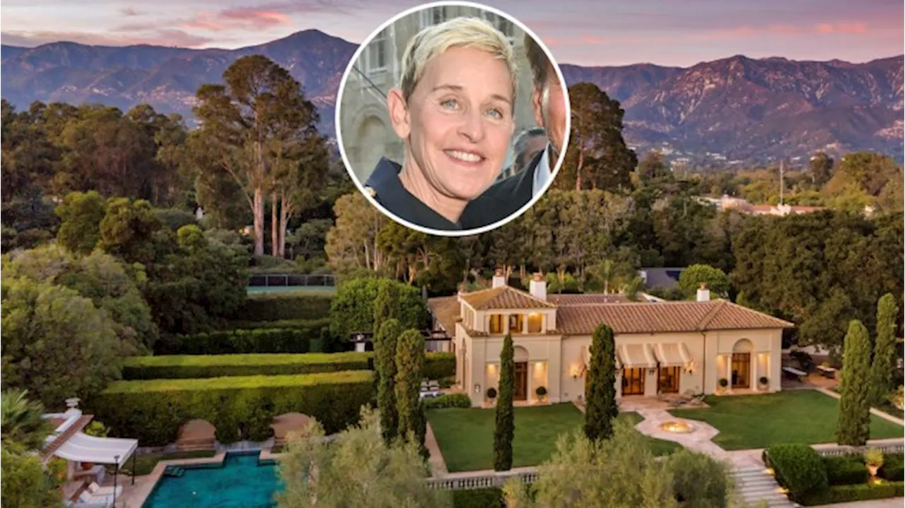 Ellen DeGeneres Lists Spectacular Montecito House for $46 Million