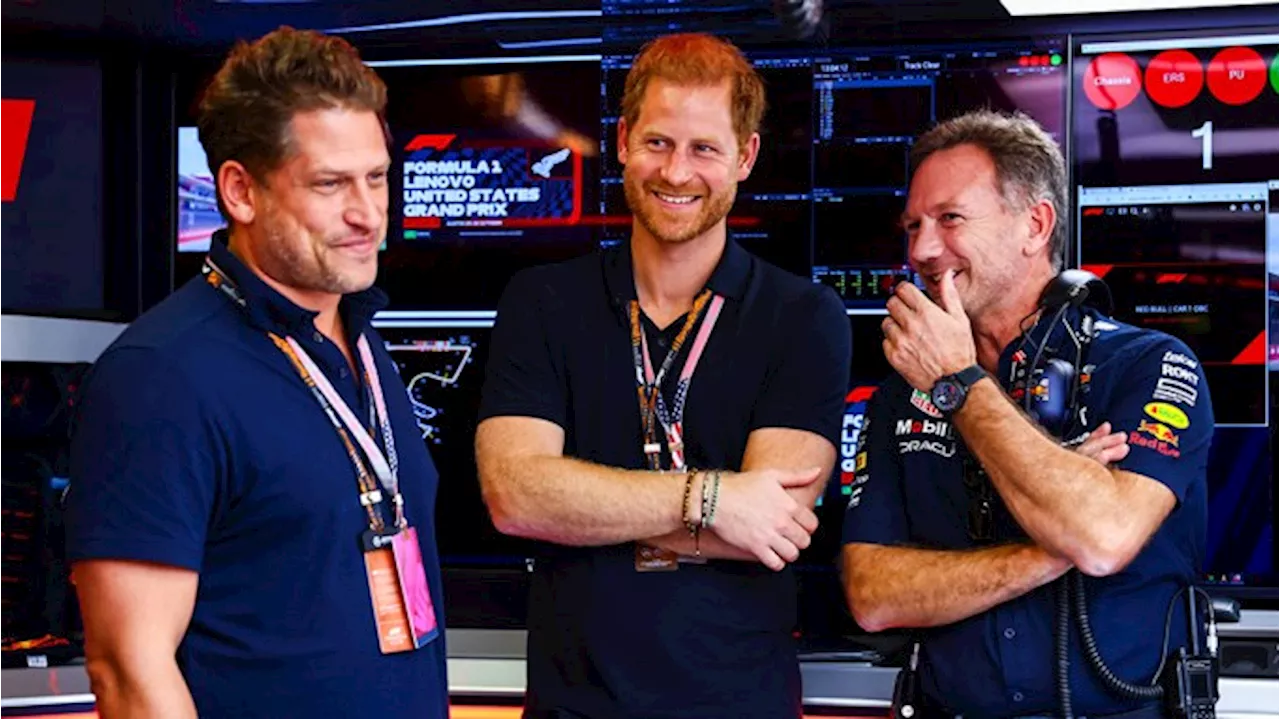 Prince Harry, Elon Musk, and Other Celebs Attend the U.S. Grand Prix