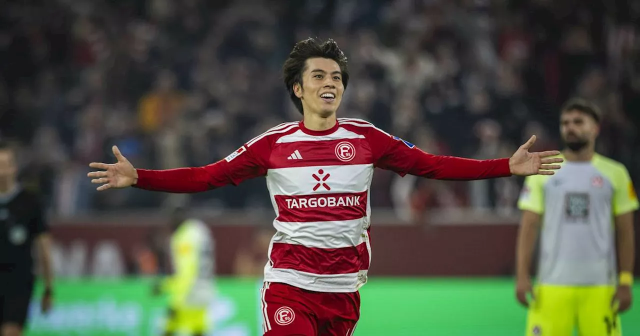 Fortuna Düsseldorf: Warum Ao Tanaka von seinem Doppelpack selbst überrascht war​