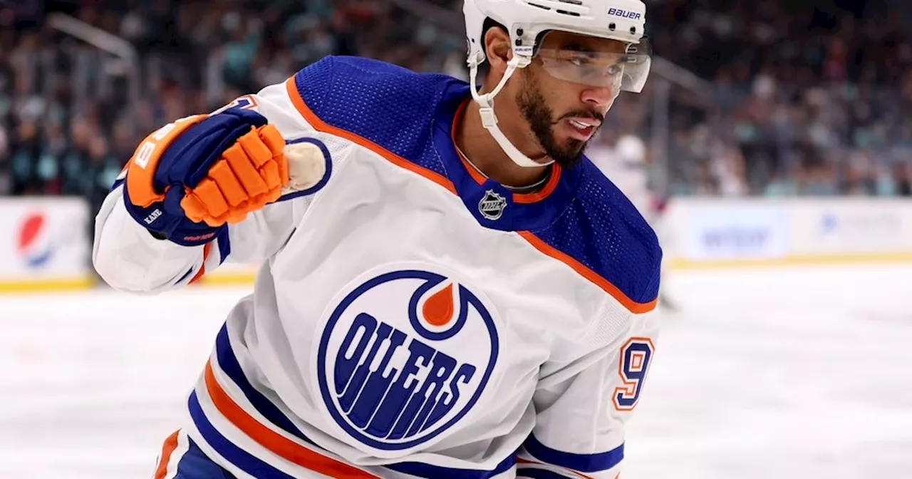 Oilers' Evander Kane is staying positive as he looks to rebound