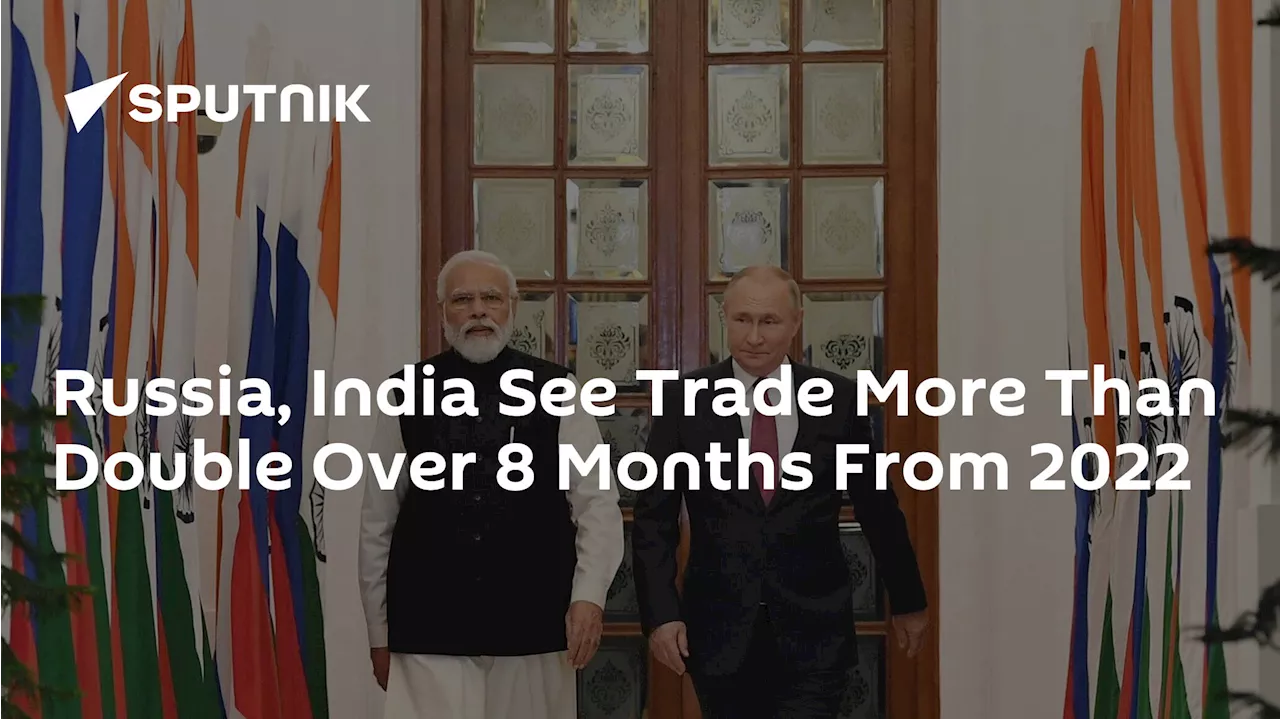 Russia, India See Trade More Than Double Over 8 Months From 2022