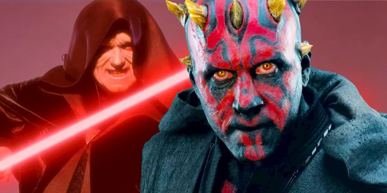 Palpatine's Duel With Darth Maul Revealed His Power More Effectively Than Any Star Wars Movie