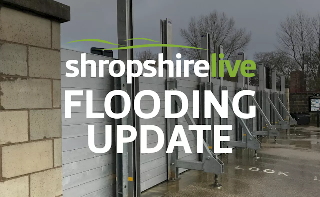 Shropshire Flooding: Latest situation on Monday 23rd October 2023