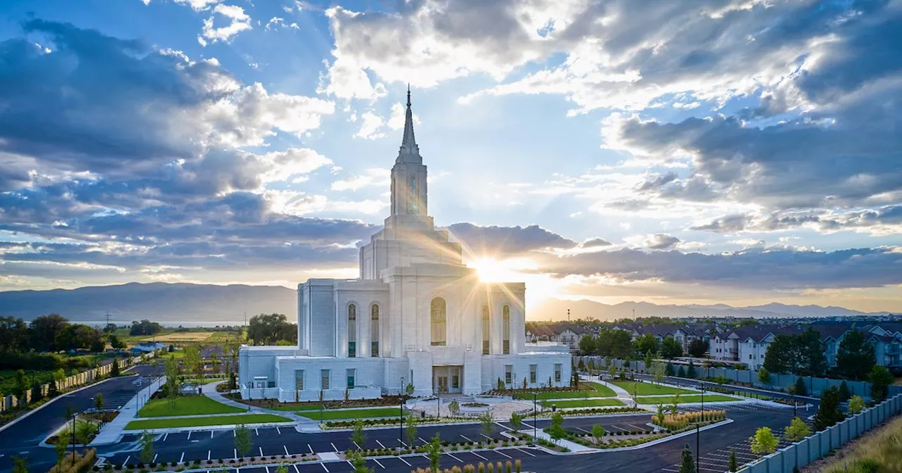 Orem’s new LDS Temple blossoms to life — see the first photos from inside