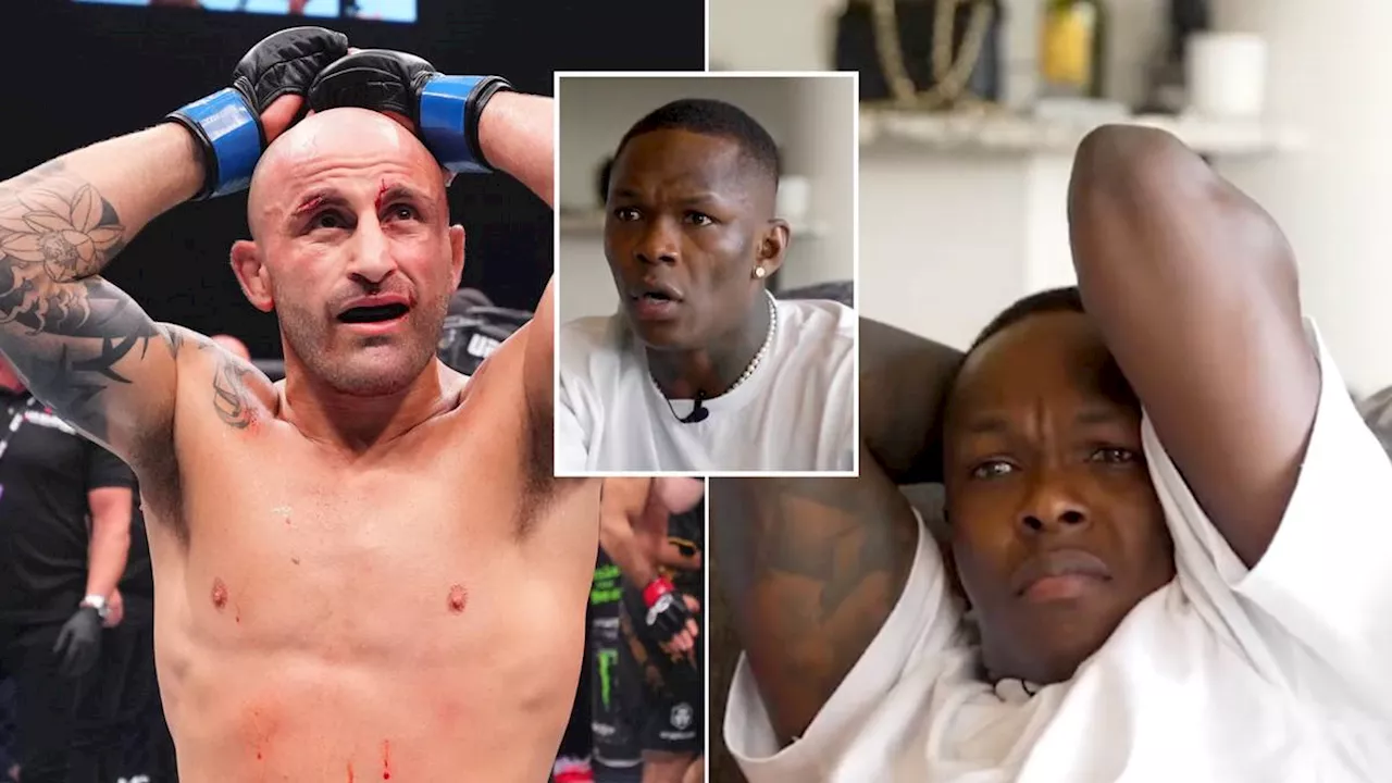 Israel Adesanya made to regret Alexander Volkanovski comment moments before Islam Makhachev KO at UFC 294